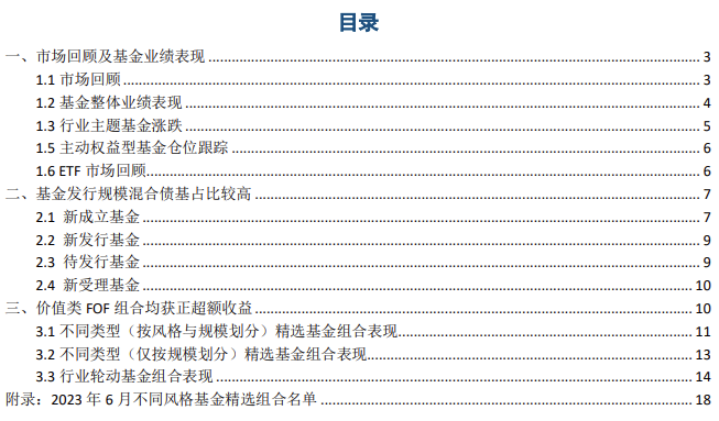 主动权益基金增仓军工汽车，行业轮动FOF单月超额6.18%——基金市场与FOF组合7月报